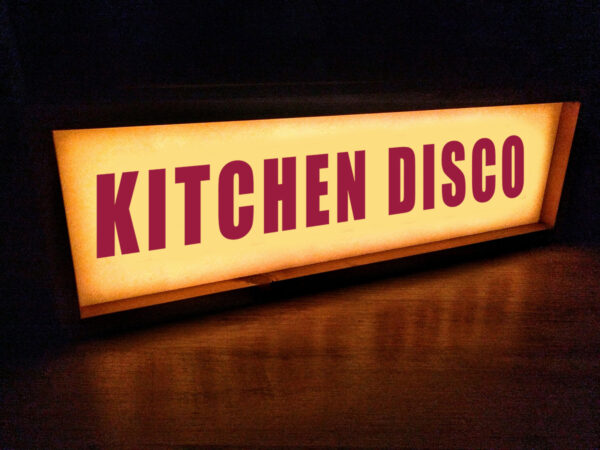 kitchen disco lightbox