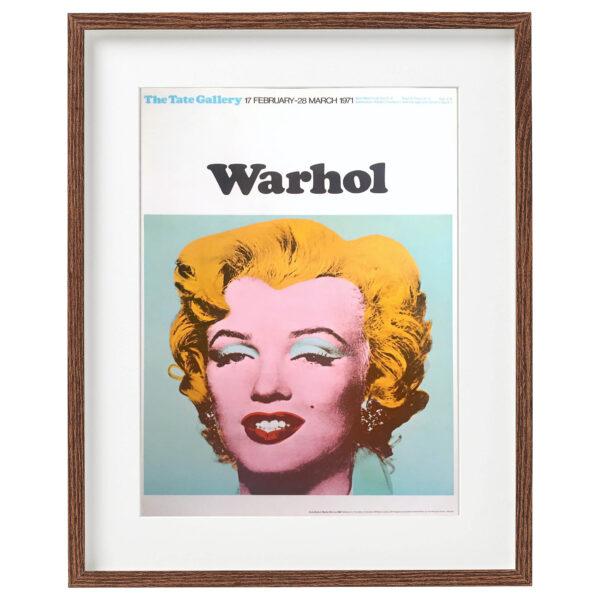 andy warhol exhibition poster print