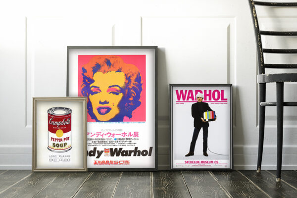 andy warhol exhibition print poster