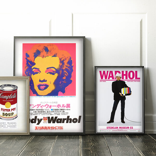 andy warhol exhibition print poster