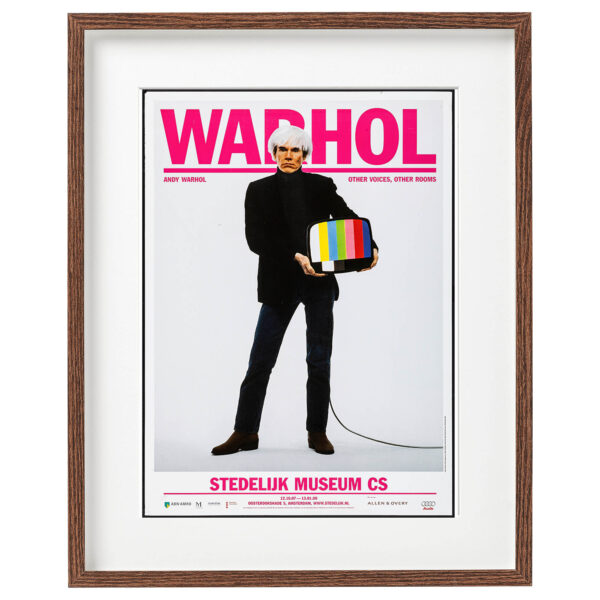 warhol art exhibition poster