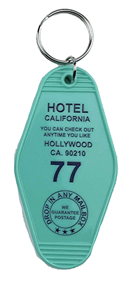 hotel california key ring