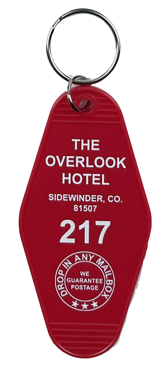 overlock hotel key ring