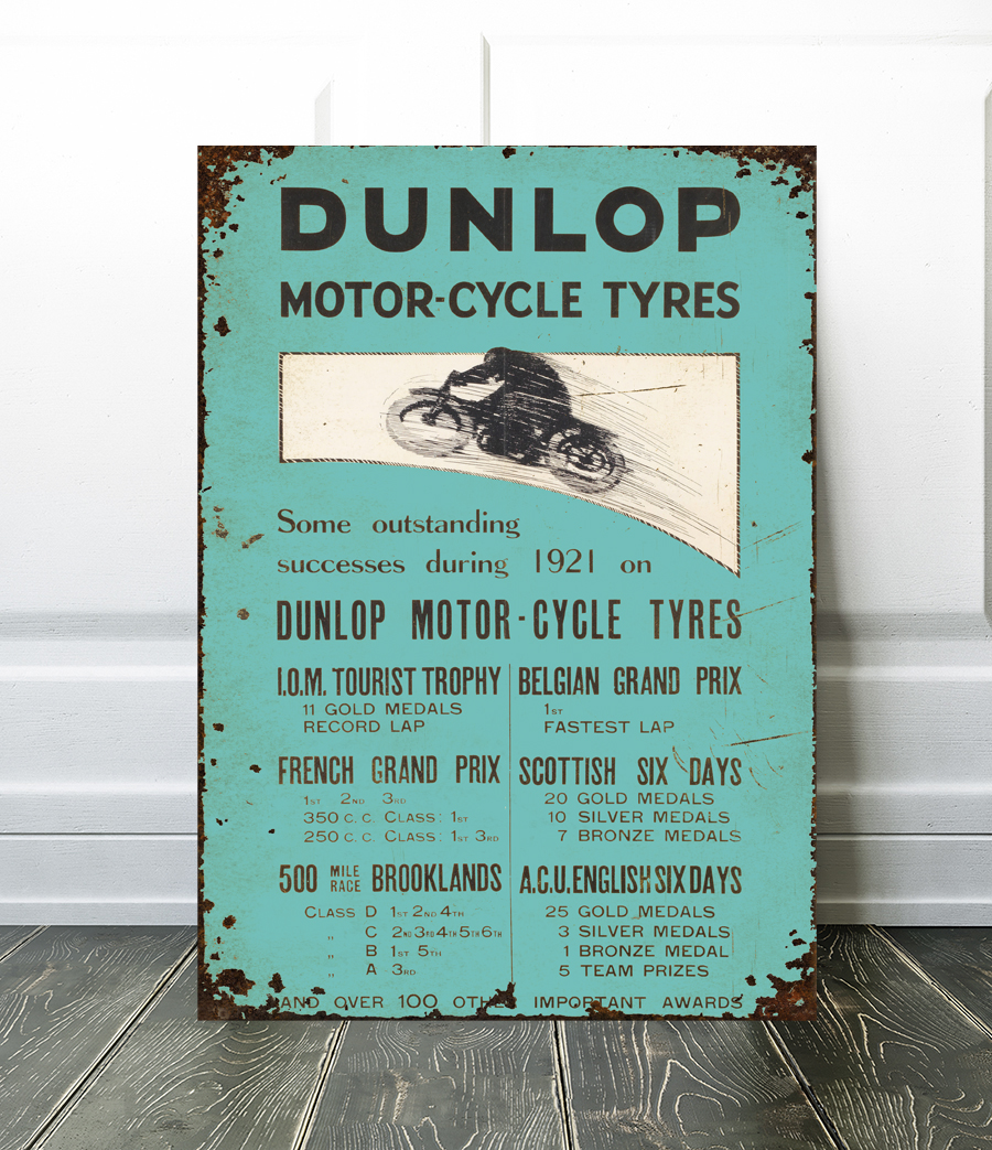 vintage rare motor posters