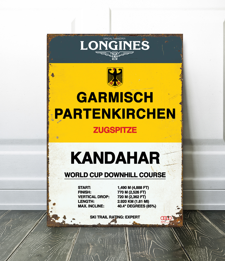 garmisch-partenkirchen ski sign